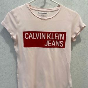 Light pink Calvin Klein Tee